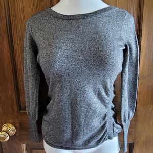 Banana Republic Black and Silver Sweater Sz MP P2P 16 L 18